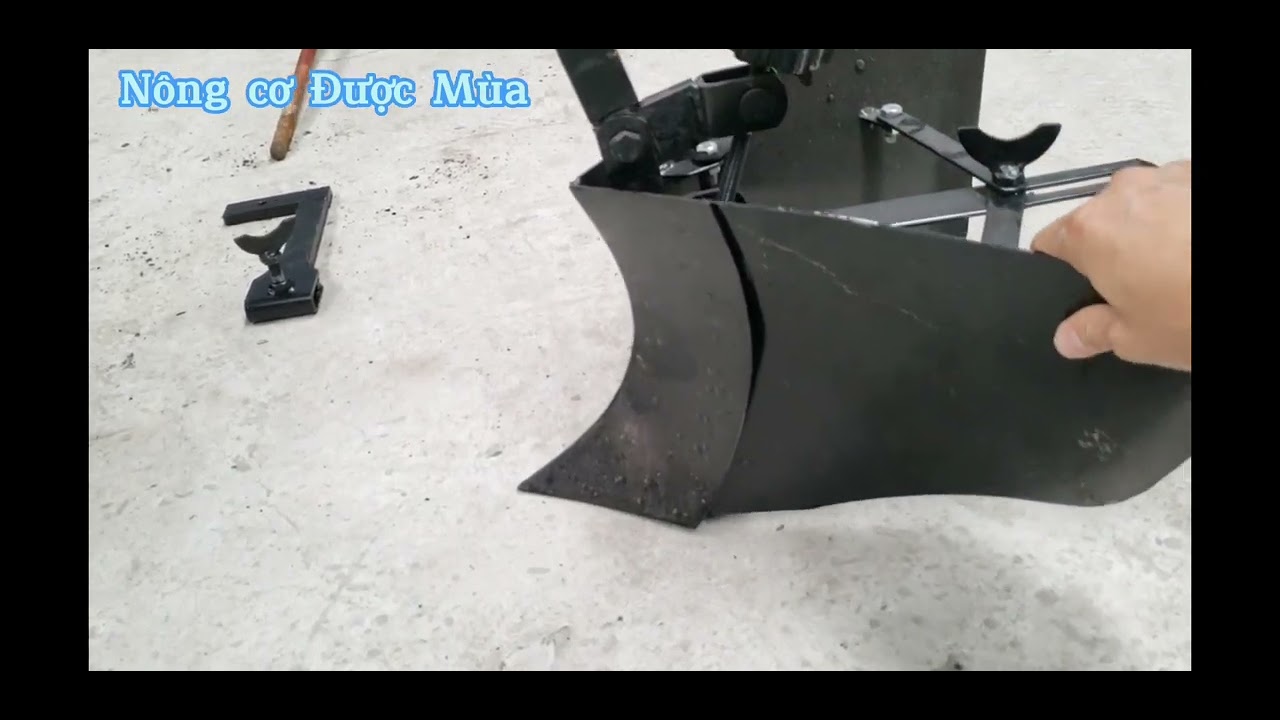 Cách sử dụng lưỡi ép luống dùng với máy xới đất Nhật bãi - 0936 35 01 69