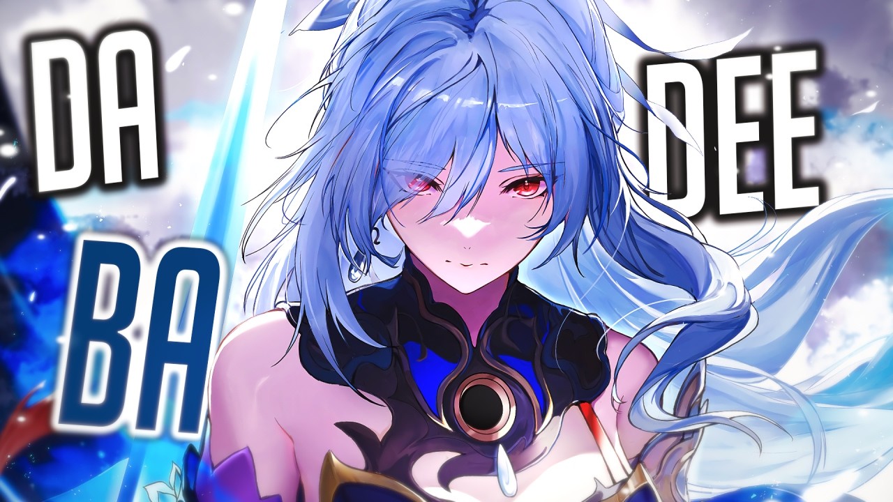 Nightcore - Blue (Da Ba Dee) (Rock Version) (Lyrics)