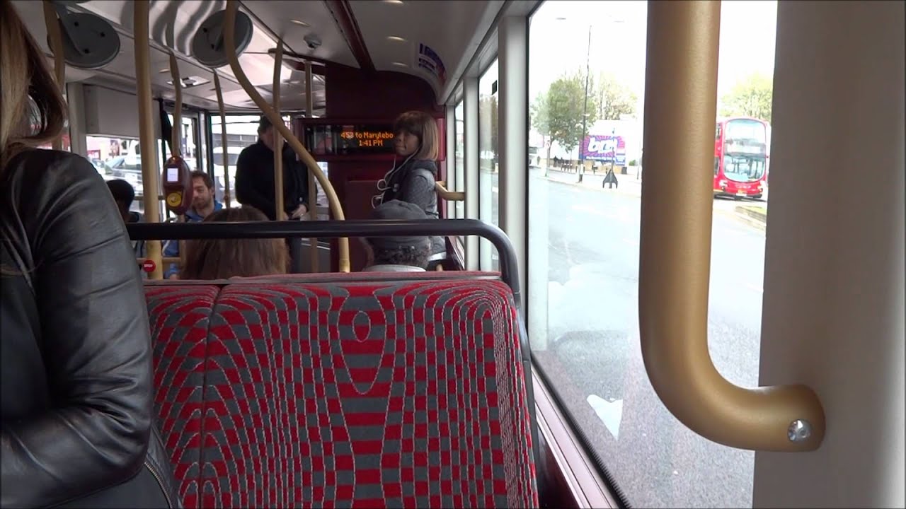Journey on The 453 (LT293 LTZ1293) Borismaster New Bus For London Go Ahead London