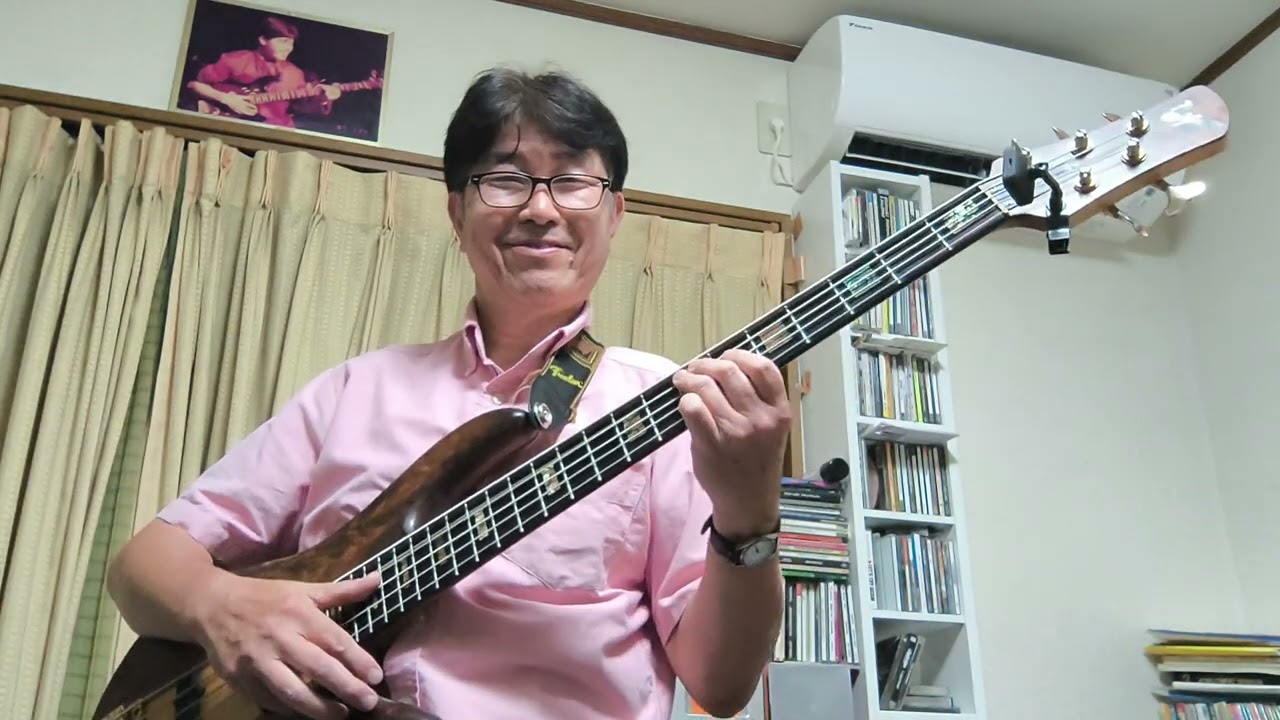 ASAYAKE 桜井哲夫さん⑩ #slapbass #basscover #ベース弾いてみた 1982年5月 CASIOPEA 　Mint Jams　2曲目#casiopea　#jazzfusion