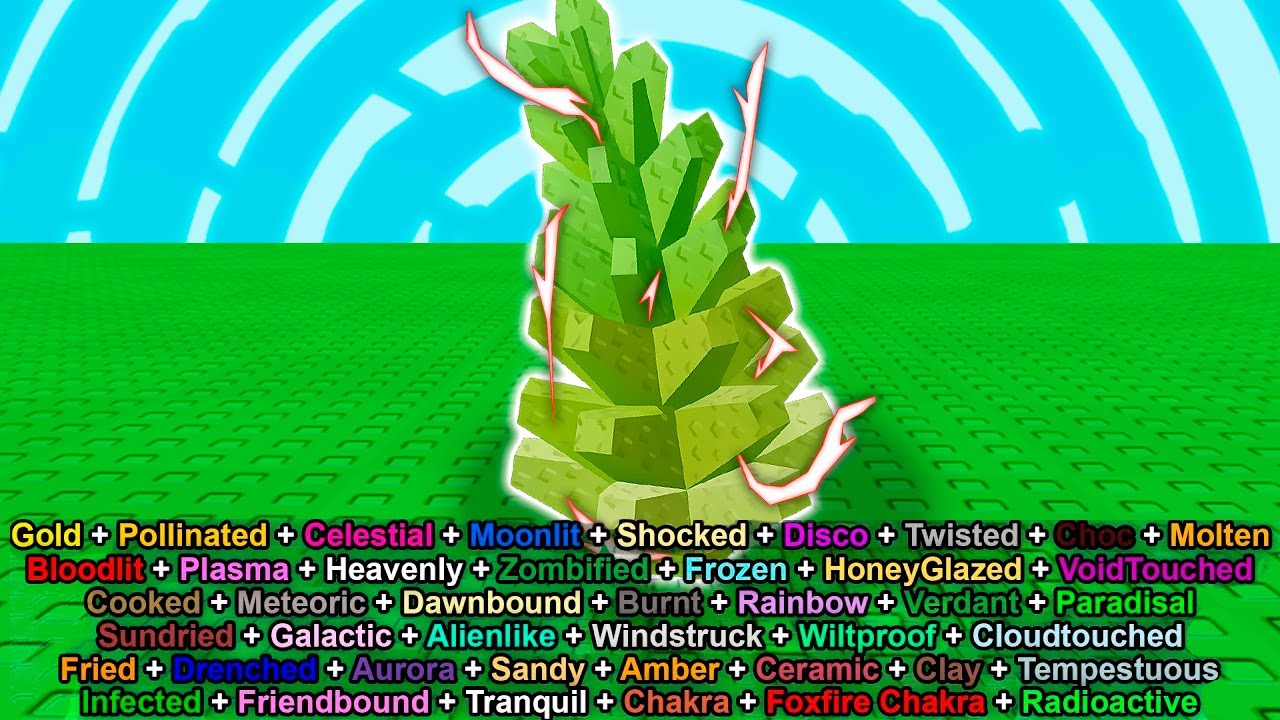 Coloquei o MÁXIMO de MUTAÇÕES no ROMANESCO no GROW A GARDEN! (GANHEI TRILHÕES)
