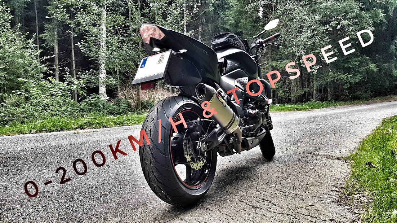 Beschleunigung 0-200 | top speed | z750r