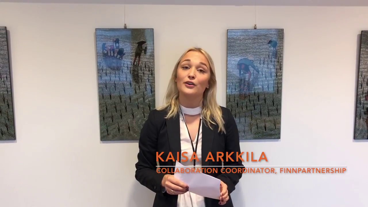 Finnpartnership about fundning and support at our AFRICA INNOVATION NETWORK seminar in Helsinki 2018