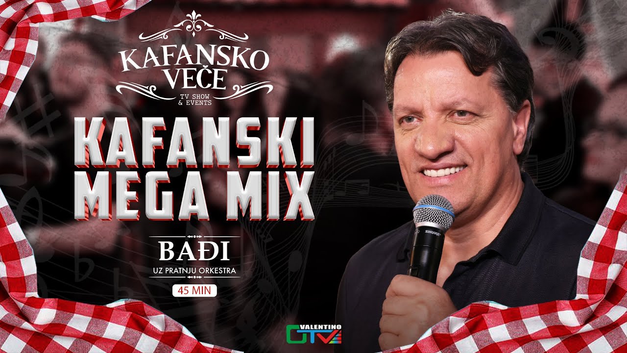 BADJI - KAFANSKI MEGA MIX 45MIN | UZIVO | (PEDJA & ENERGY BAND) | 2024 | KAFANSKO VECE