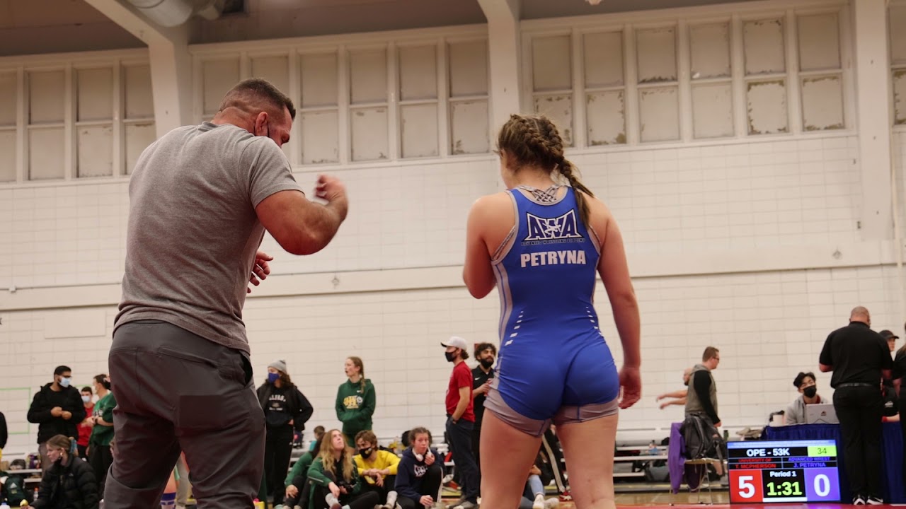 2021 Dinos Invitational WW53kg Taylor McPherson (U of A) vs Julia Petryna (AWA)