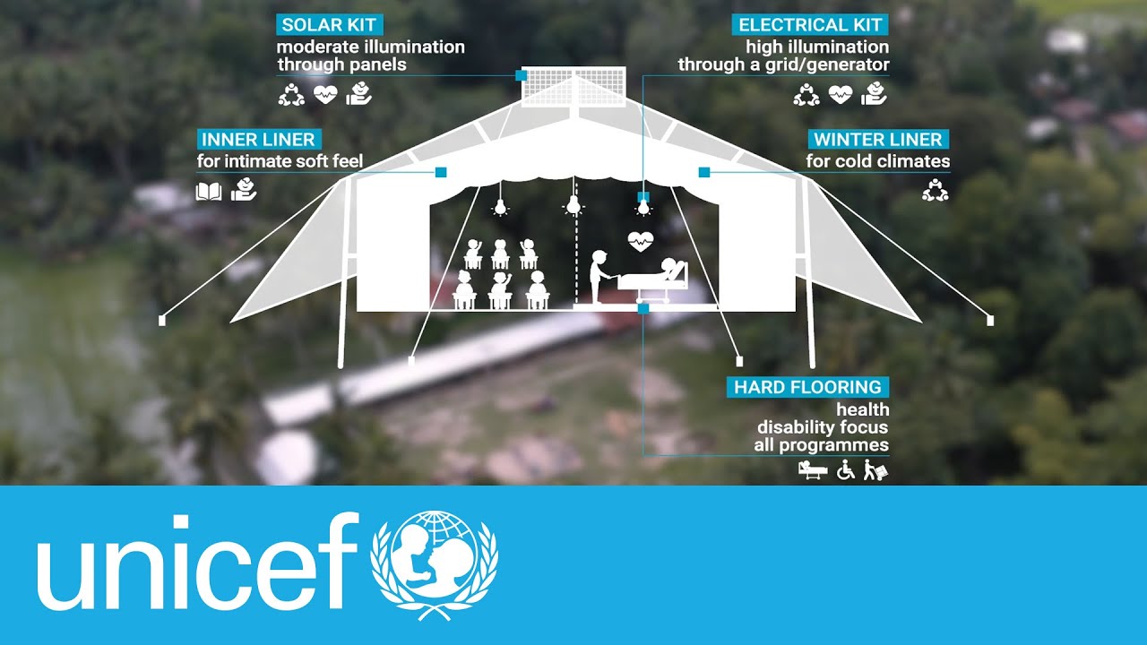 UNICEF High Performance Tents