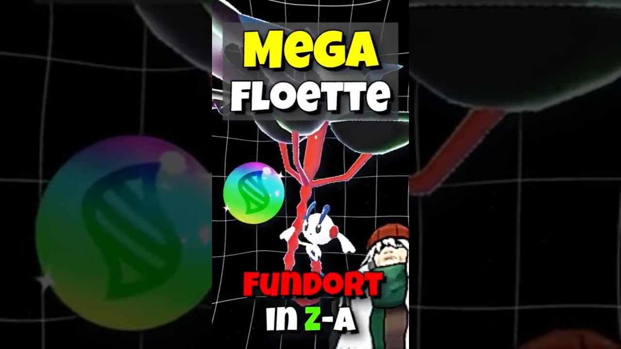 MEGA FLOETTE in Pokémon Legenden ZA – Azetts Floette & Mega-Stein Fundort!🔥