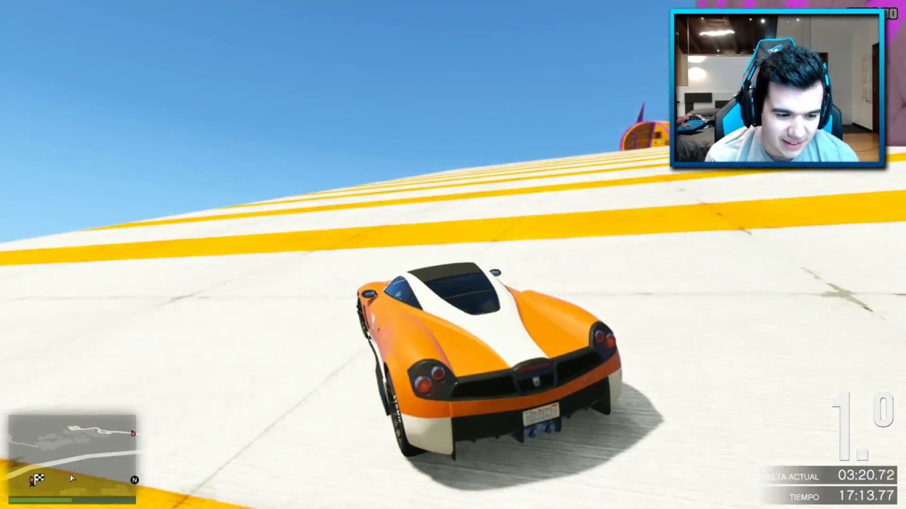 GTA 5 ONLINE | LA CARRERA MÁS RARA! | CARRERA GTA 5 ONLINE
