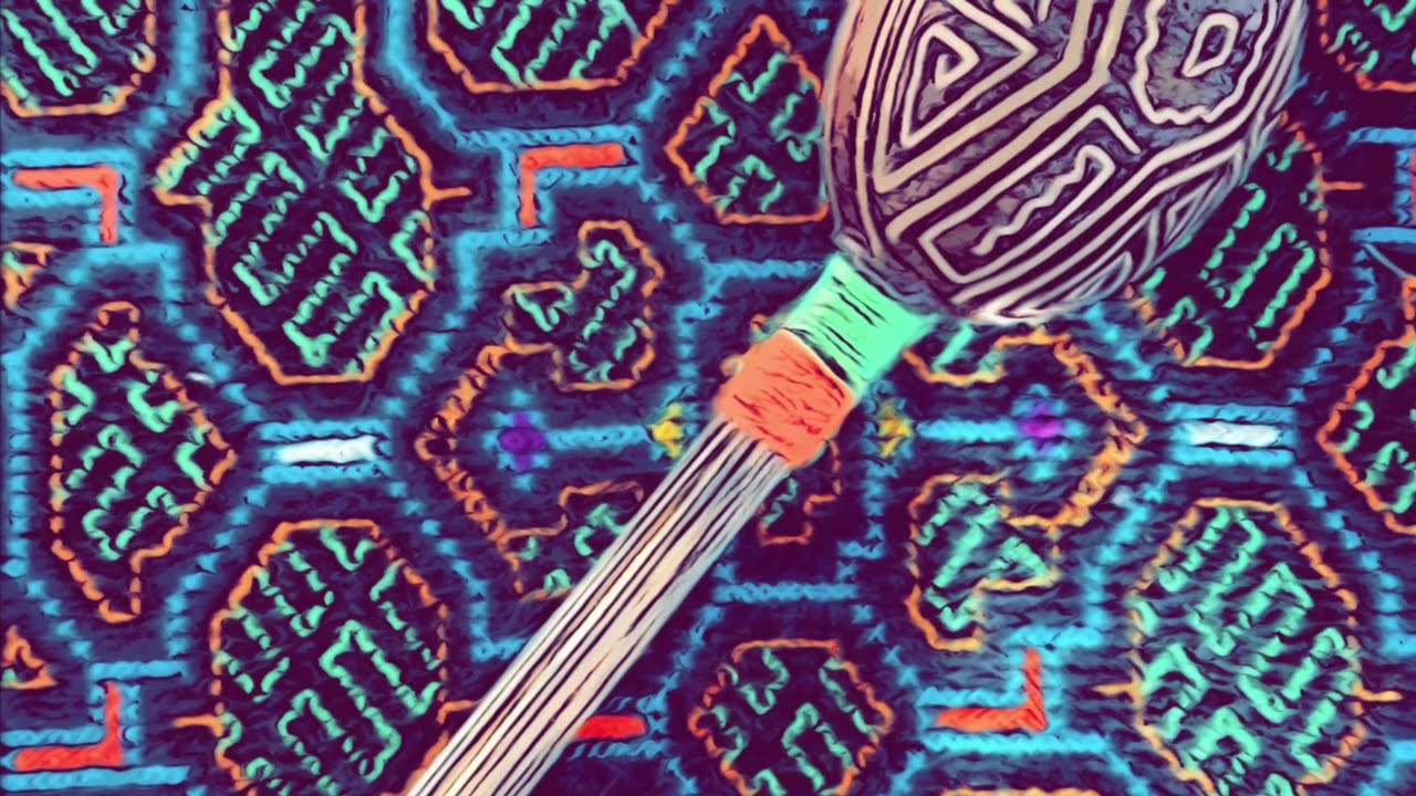 Schamanische - Yagé - Ayahuasca Rondin in Fa (Harmonika) Hohner Tremolo Echo 48 in F mit Chakapa