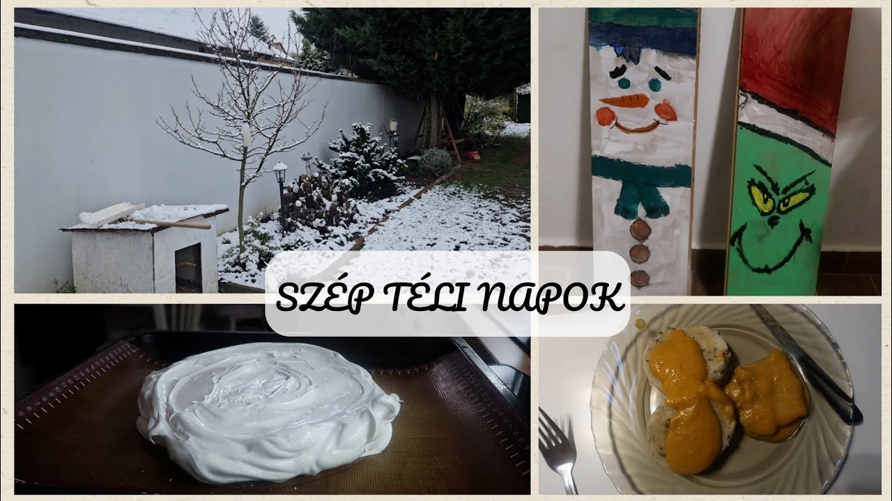 SZÉP TÉLI NAPOK (diy dekoráció, vadas szalvétagombóccal, pavlova és még sok minden más)