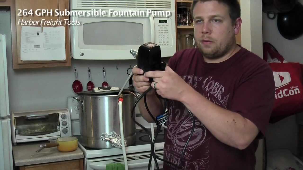 Pond Pump Cooling-Water Recirculator - HBW Homebrewing Gadget