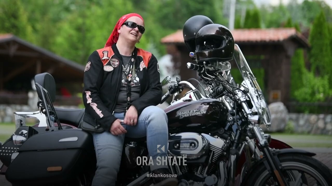 Ora 7 - Inxhja me Harley, nga Liverpool n&euml; Prizren me Harley Davidson
