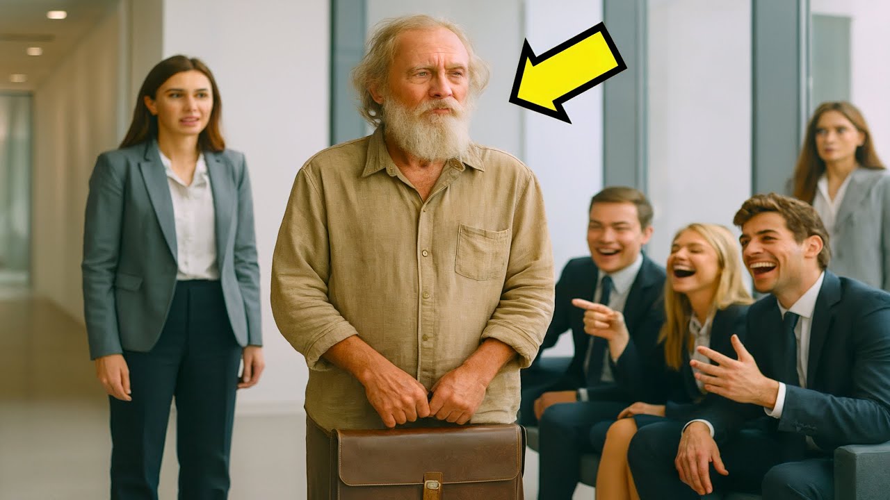 سخروا من المسن ذو الملابس الرثة في الشركة… حتى أخبرهم أنه المالك الجديد