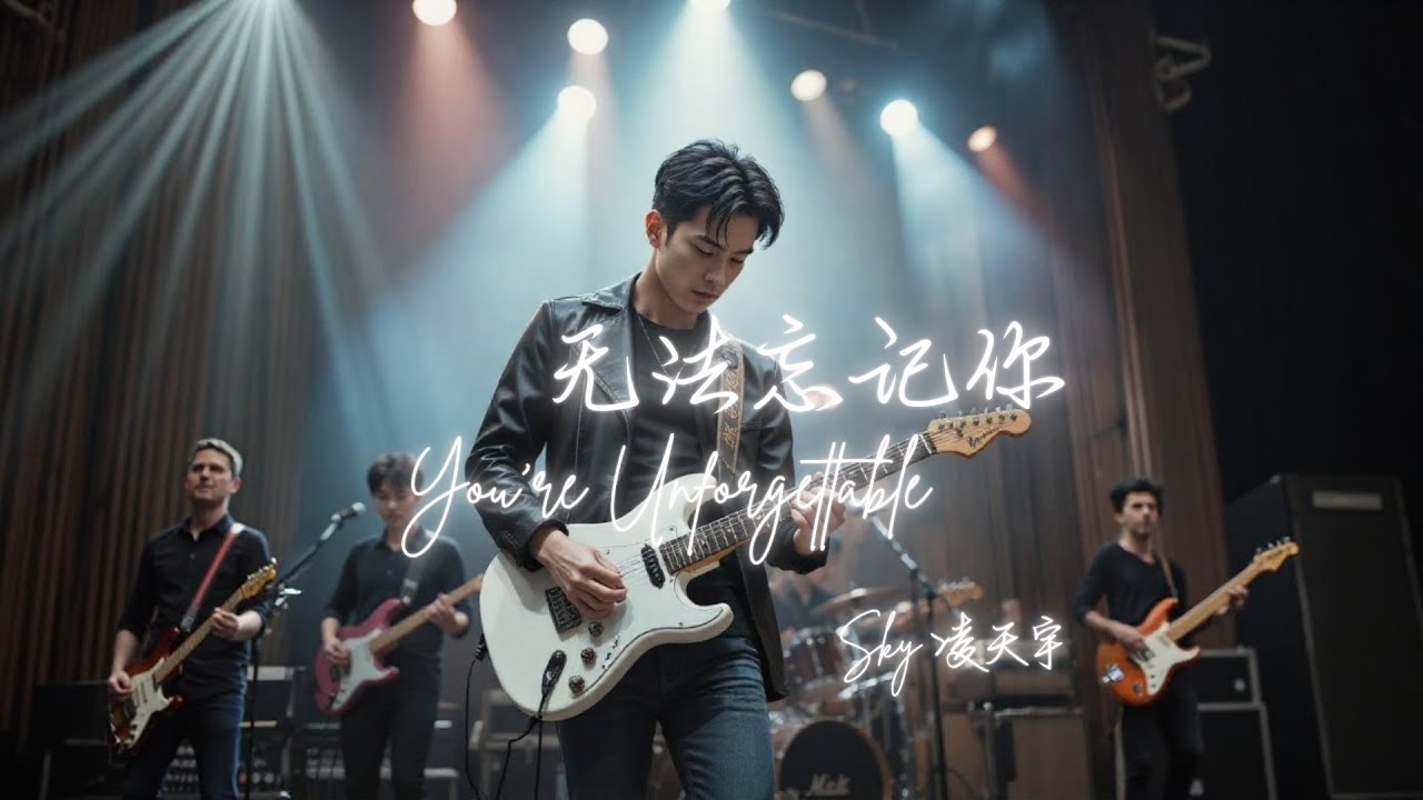 【无法忘记你】【You're Unforgettable】Sky 凌天宇 | Lyrics | 歌词 | Music Video