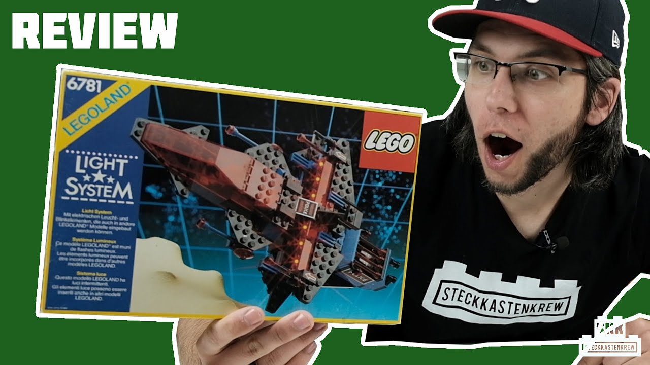 Gibt es etwas Tolleres als Space Police mit Licht? LEGO® 6781 SP-Striker + Überraschung [Review]
