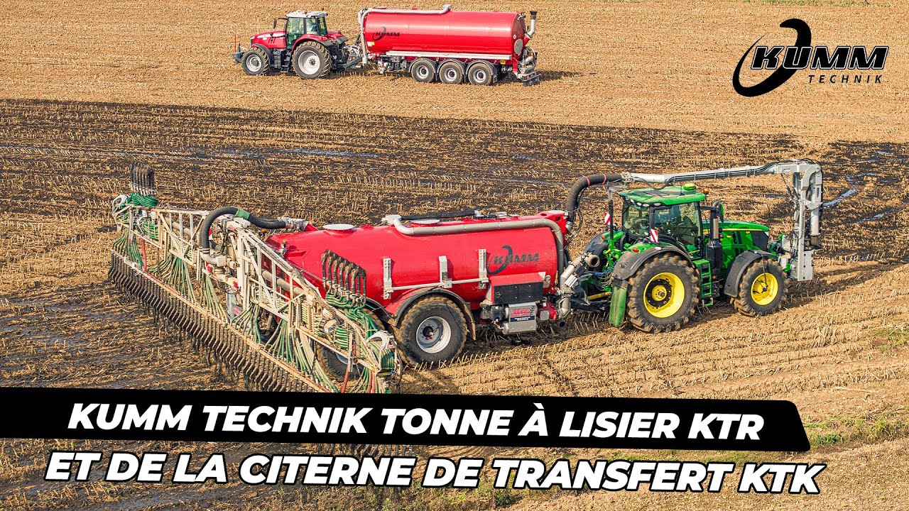 Technologie du lisier de KUMM Technik - Interview avec l'entreprise Solupresta et SARL Agri Service