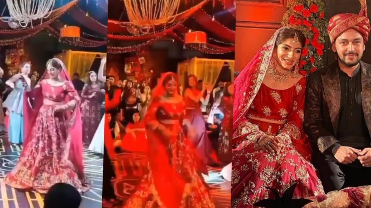 Mariam Ansari Complete Shehndi DANCE as a Bride