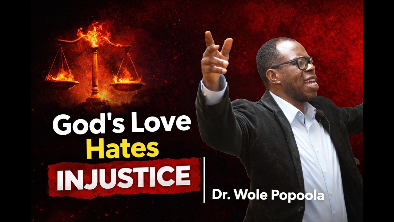 God’s Love Hates Injustice | Dr. Wole Popoola