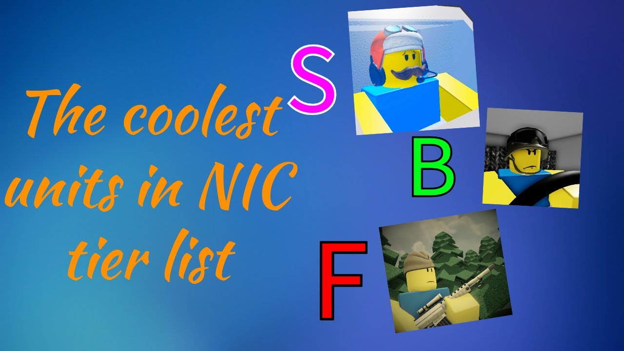 Noobs in combat coolest unit tier list