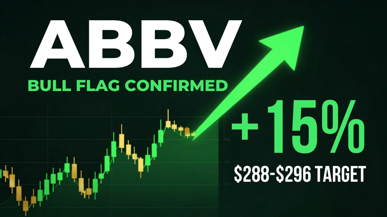 AbbVie $ABBV: паттерн &laquo;бычий флаг&raquo; подтвержден, потенциал роста 16%