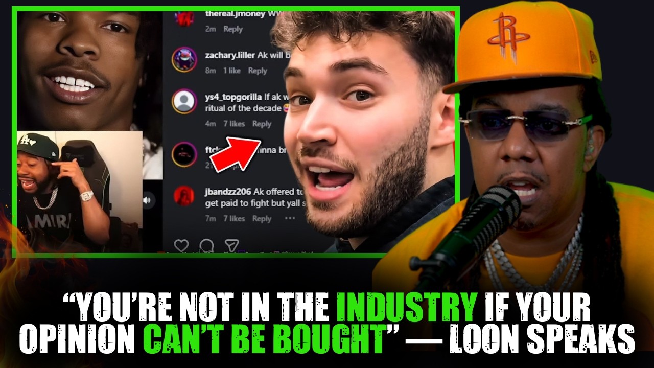 BIG LOON EXPOSES Akademiks Lil Baby Adin Ross Drama - The REAL Story Behind The Slap! | Its Up There