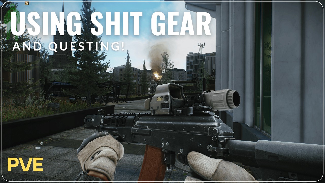 Questing but I'm using shit gear | Tarkov PVE