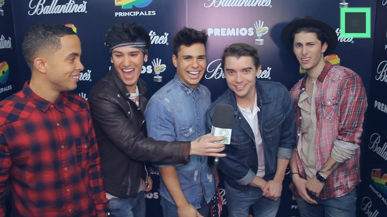 Entrevista a Midnight Red en los Premios 40 Principales 2014