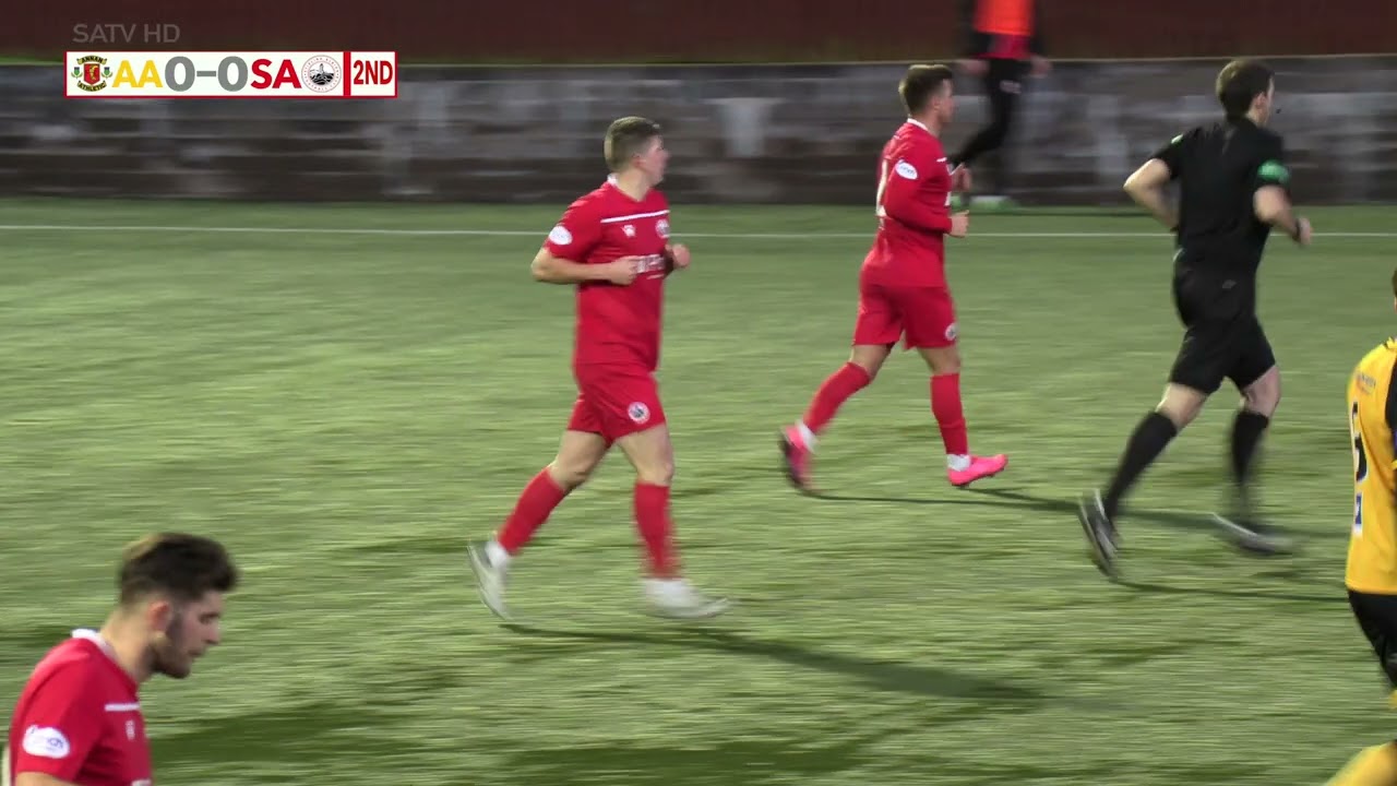 Annan Athletic Vs Stirling Albion Highlights 29/01/22