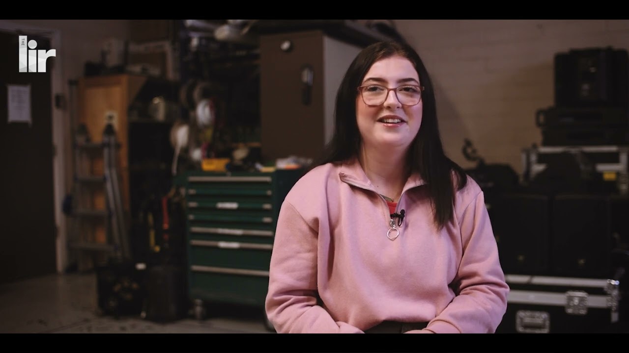 Studying Stage Management & Technical Theatre at The Lir with student Aimee Crilly