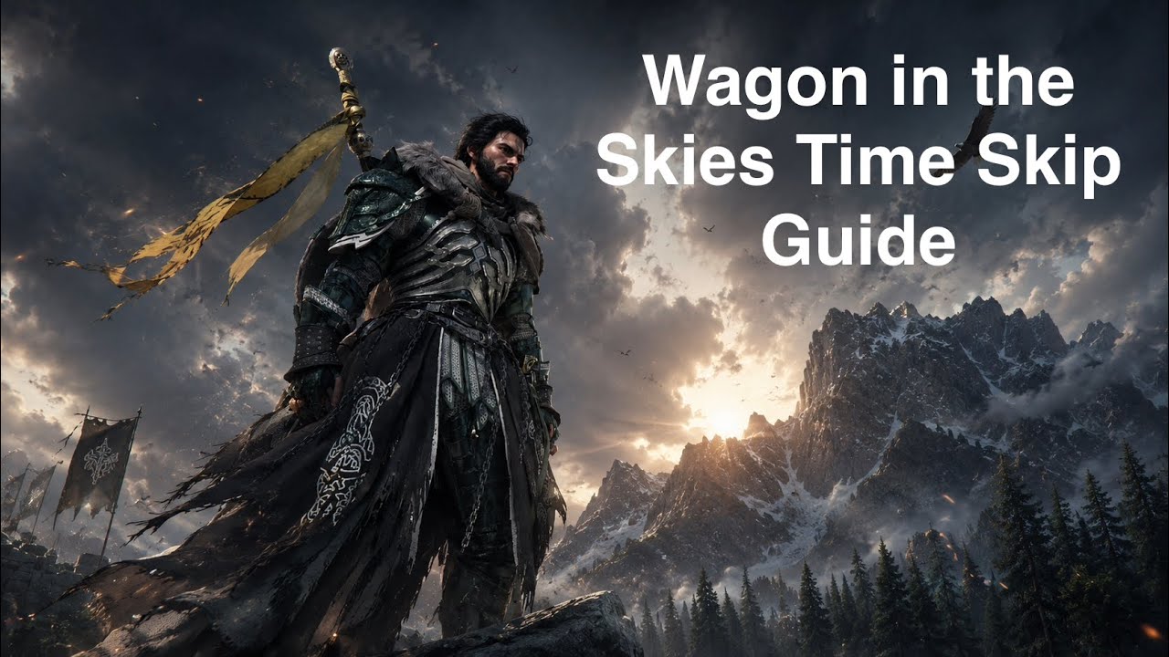 Wagon in the Skies time skip guide - Crimson Desert 