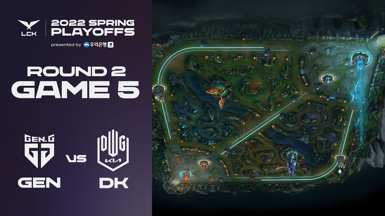 드전레 브오 그리 | 젠지 vs. 담원 기아 게임5 하이라이트 | 03.27 | 2022 LCK 스프링 플레이오프 R2