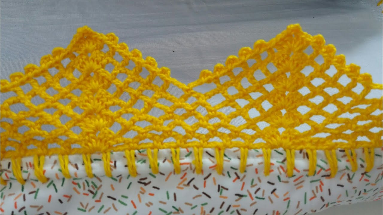 Bico de croche simples e fácil