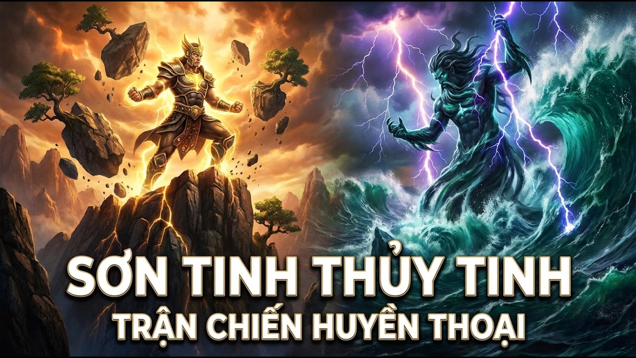 Sơn Tinh Thủy Tinh | Truyện Cổ Tích Việt Nam Hay Nhất