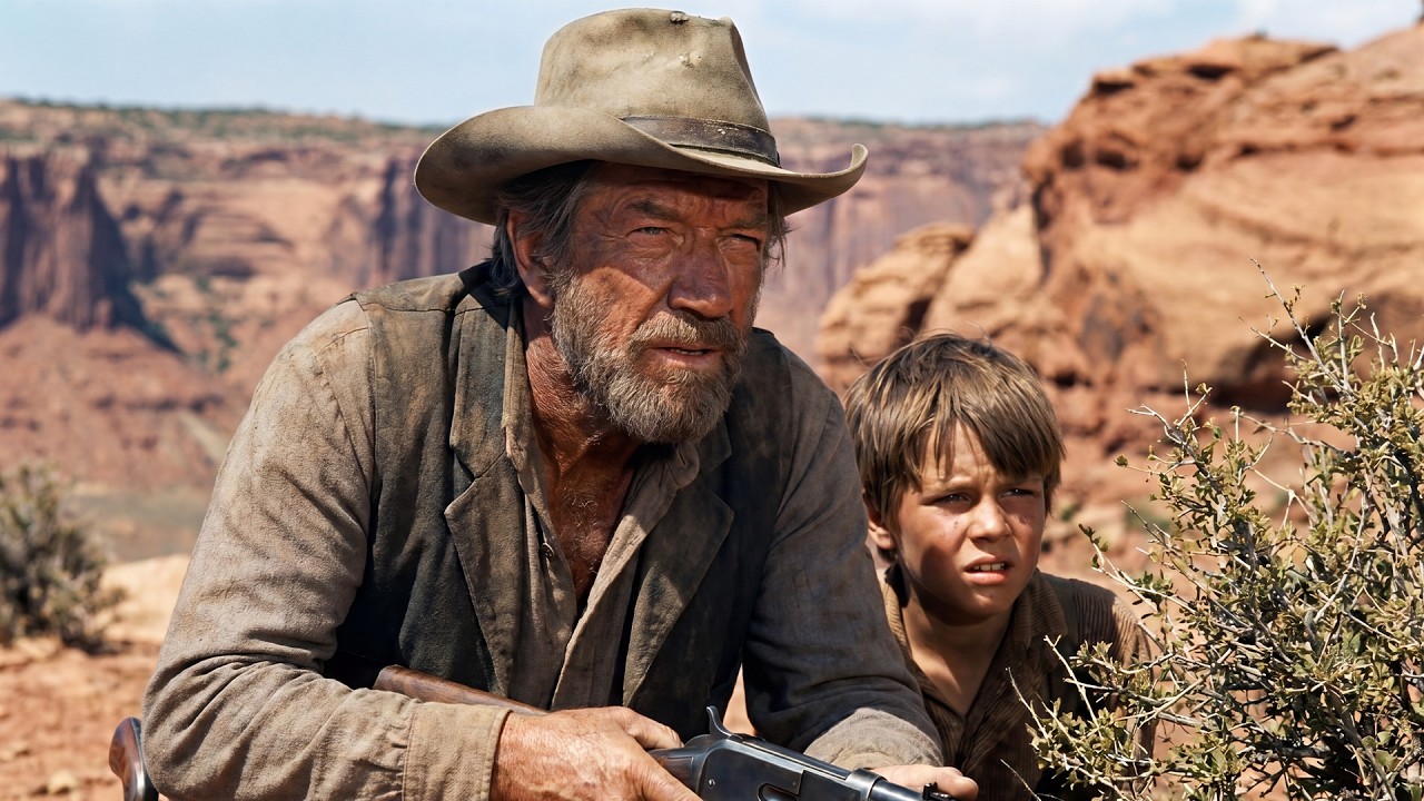 Richard Boone|Western Adventure Movie|An Old Prospector and a Boy Risk Everything to Save His Sister