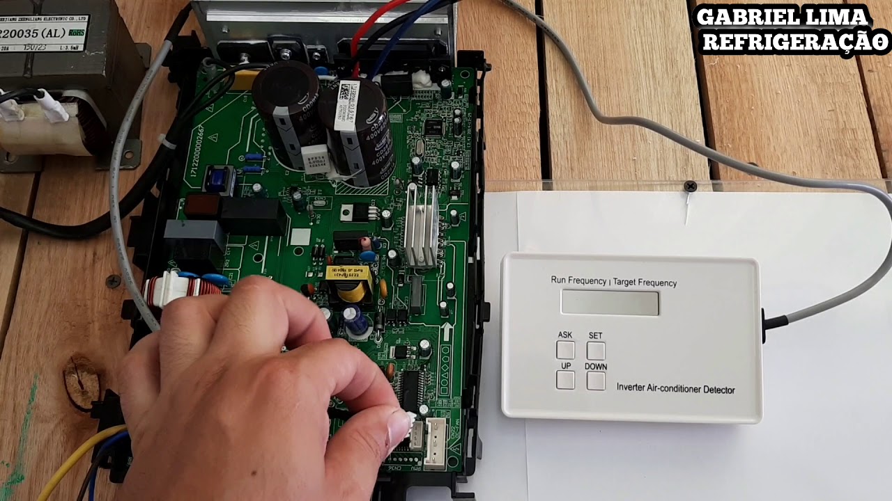teste inverter no Ar condicionado Midea