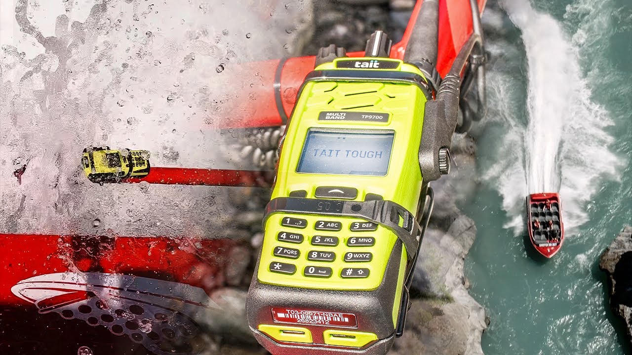 TP9700 DMR Radio VS 700 Horsepower Jet Boat | Brutal Waterjet Test | Tait Tough