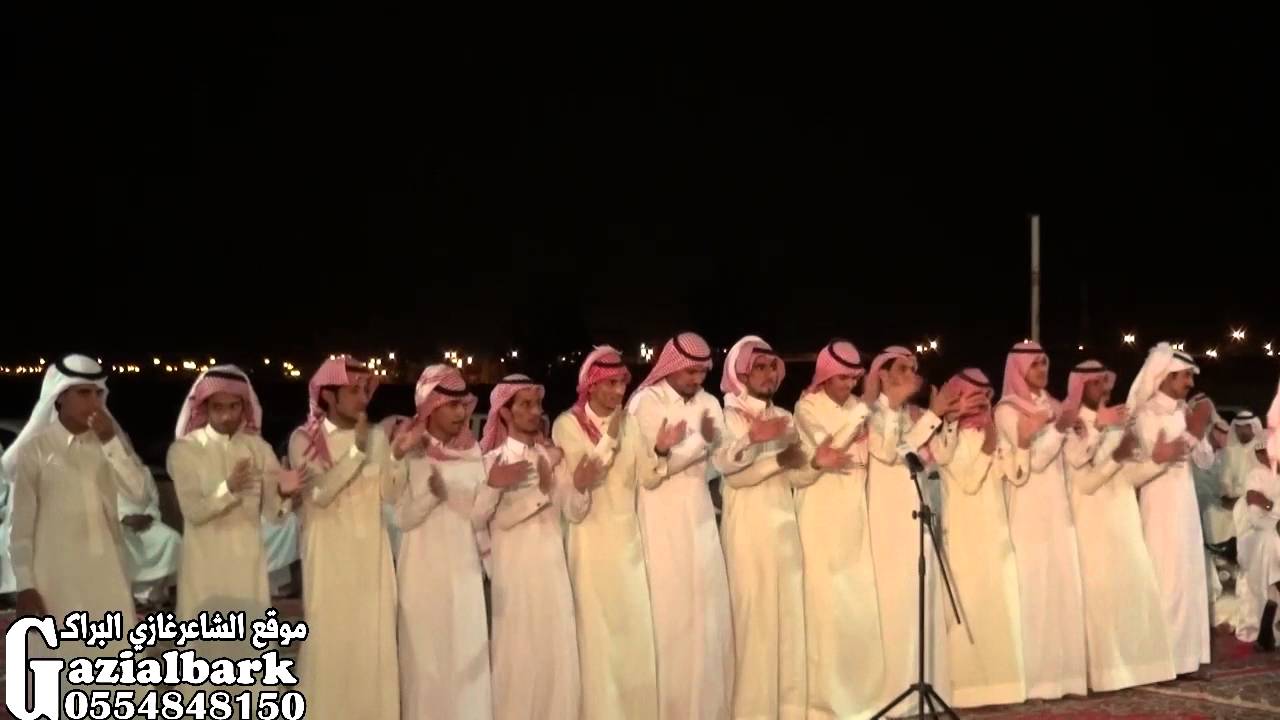 محاورة فرحان منصور الرشيدي والشاعر محمد بن شديد القحطاني بحفل الشمالي