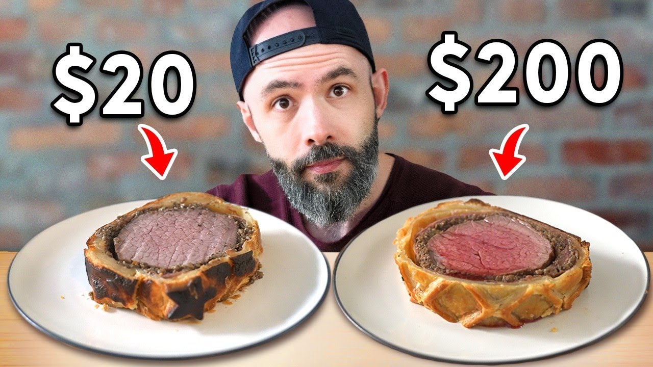 $20 vs $200 Beef Wellington | With Babish