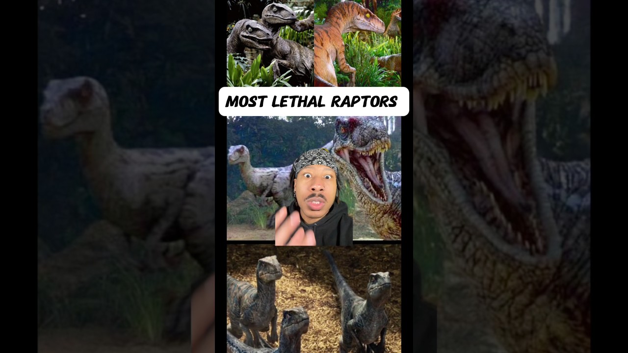 Which raptor pack was the most LETHAL? #jurassicpark #jurassicworld