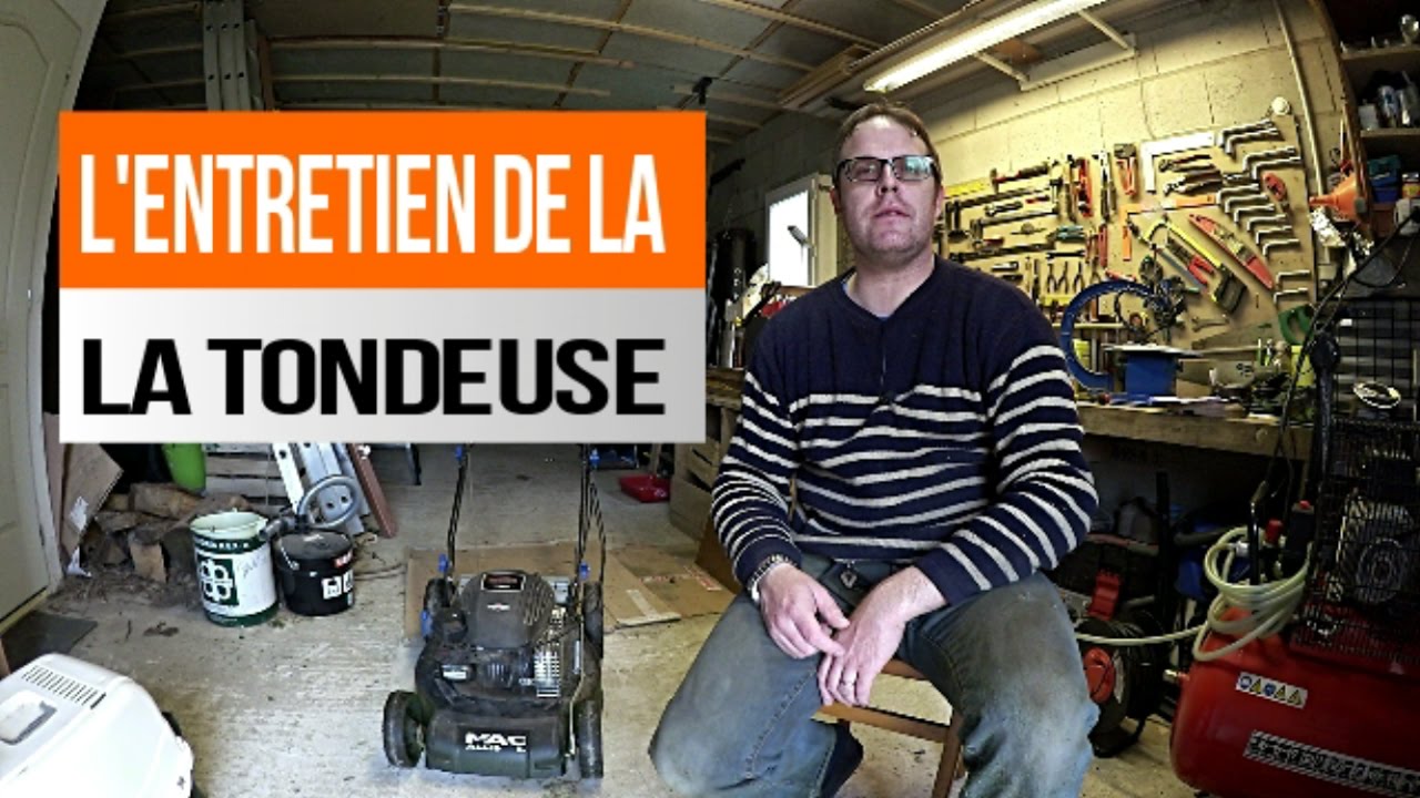 COMMENT ENTRETENIR SA TONDEUSE A GAZON