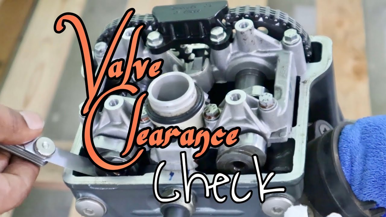 Valve Clearance check on a Motorcycle- KTM 390 Engine.