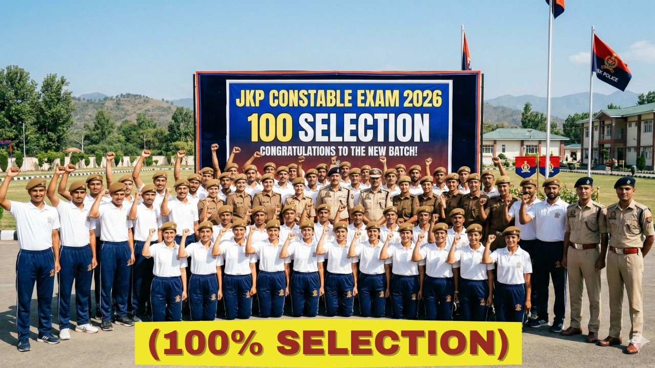 JKP Constable Selection 2026: My 