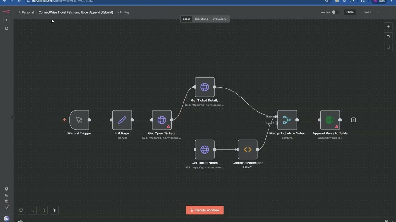 MSP Ticket Data Extractor | Automation Demo | 1AltX