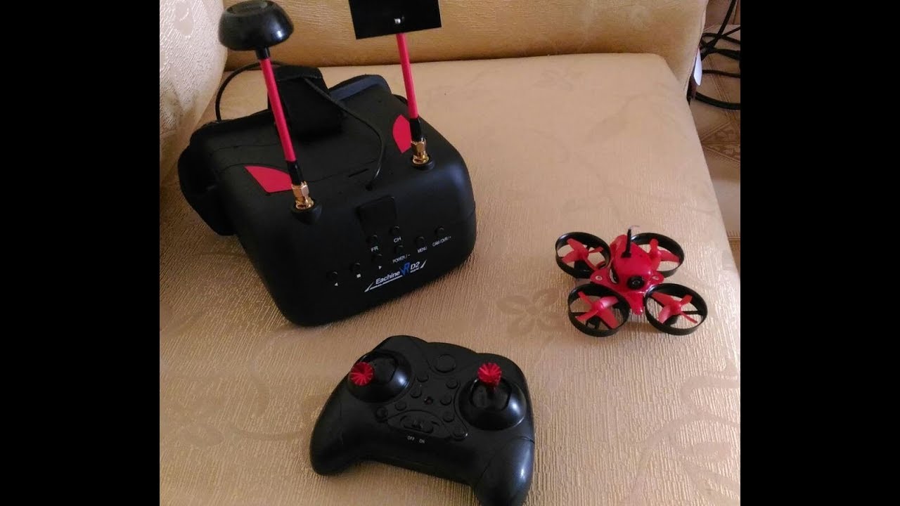 Eachine 013 mini drone FPV - 5.8GHz - Eachine VR D2 glasses