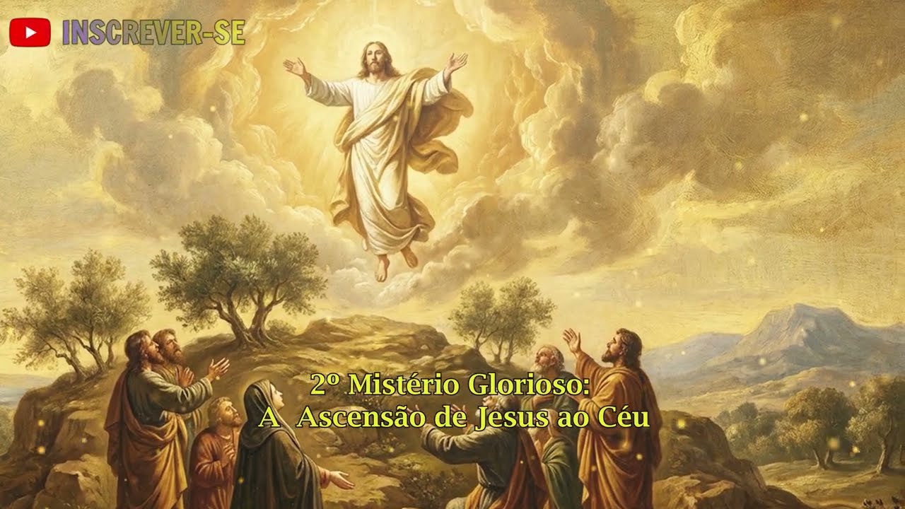 TERÇO DE HOJE - 15/03/2026 - DOMINGO: MISTÉRIOS GLORIOSOS - 04 HORAS