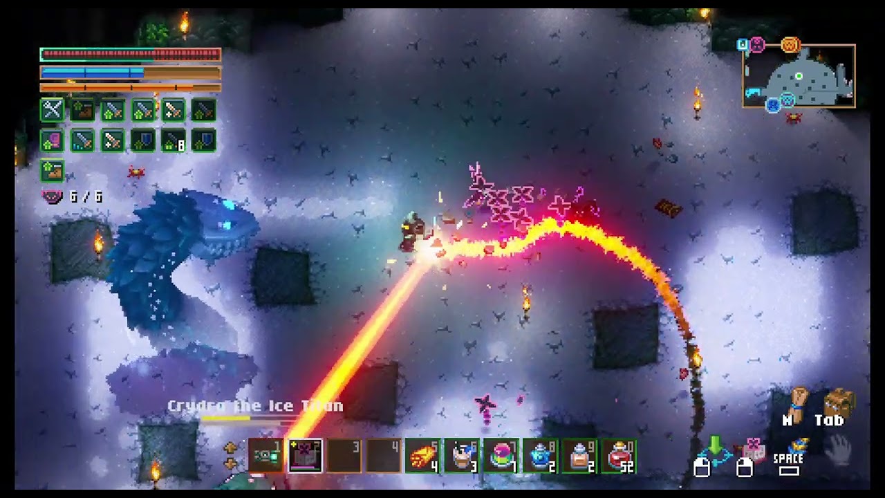 Core Keeper - hard - Crydra the Ice Titan (2026 02 13 23 49 17)