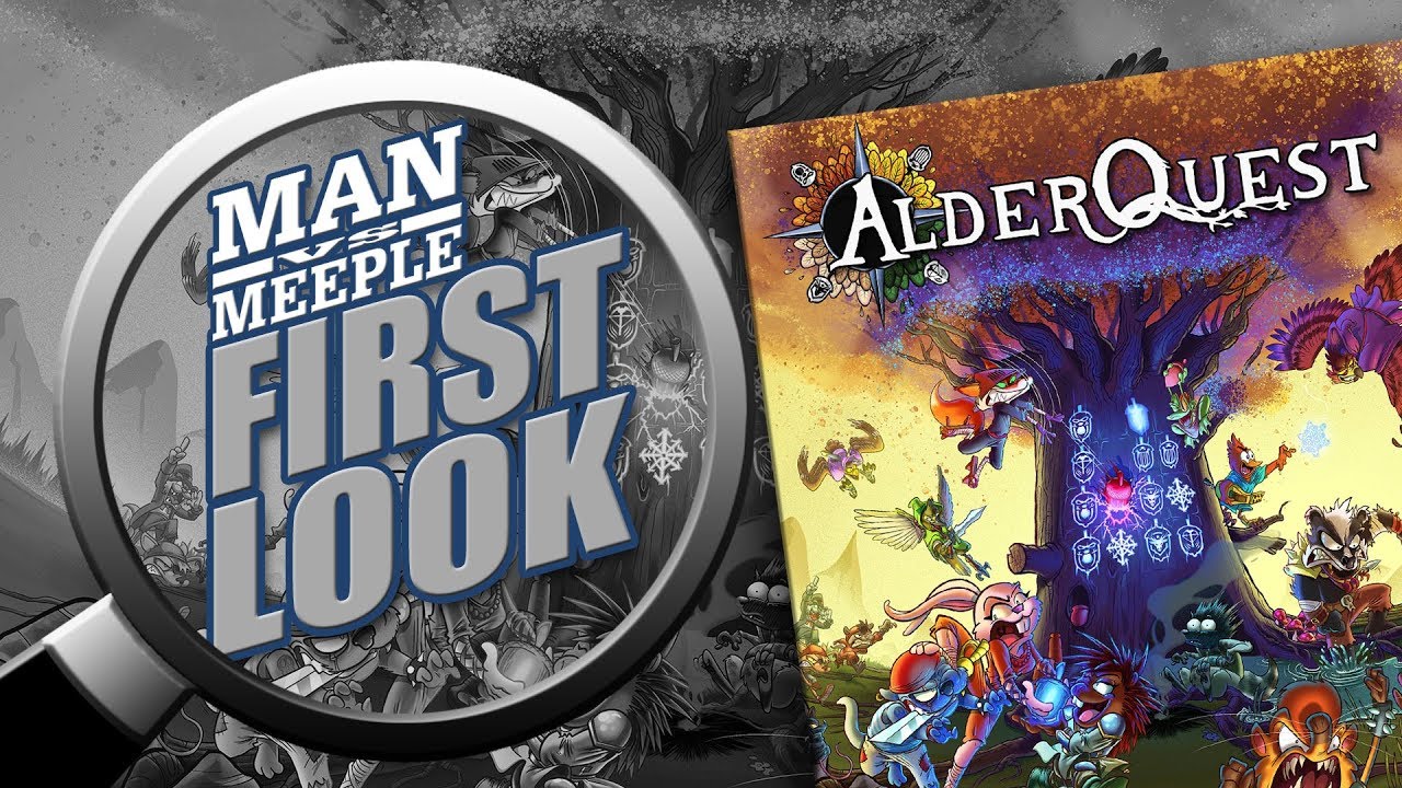 Alder Quest First Look by Man vs Meeple (Rock Manor Games)