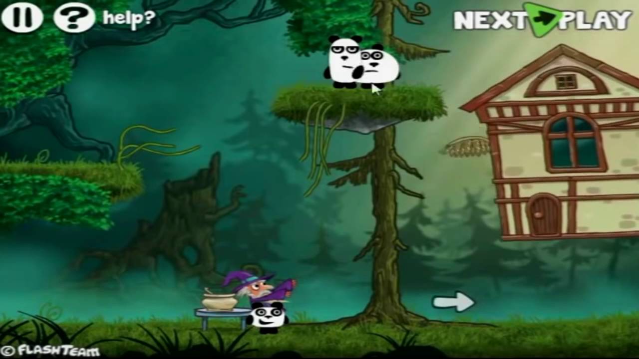 3 Pandas In Fantasy Walkthrough All Level