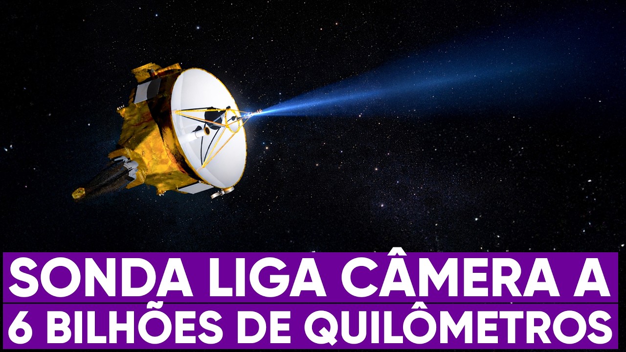 Sonda liga câmera a 6 bilhões de quilômetros