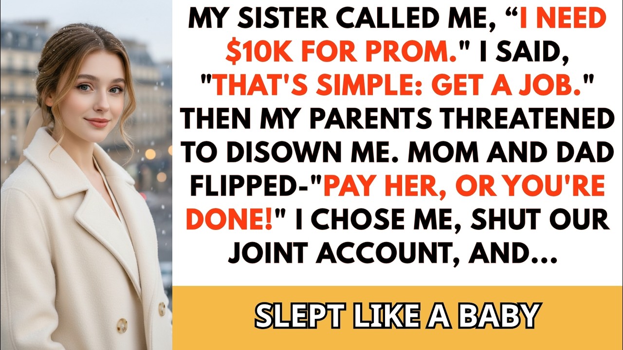 My Sister Wanted $10K For Prom, But I Said No; Family Chat Exploded When I Closed The Joint Account